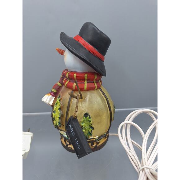 Kirkland's Snowman Teacher Night Light 7 Inches Tall, Includes 7 Watt Bulb - Picture 4 of 8